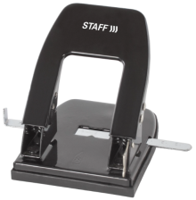 Дырокол большой металлический на 30л Staff Manager черный