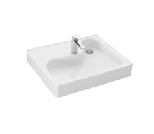 Раковина Клио-50 для установки над стиральной машиной с кронштейнами