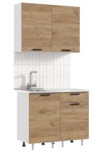 Кухня Рио Нью 1,0м Дуб крафт (антарес)