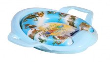 Сиденье для унитаза мягкое детское с ручками AQUA-Prime BABY-Comfort 5012
