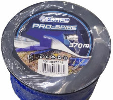 Леска Хопер PRO-SPIRE  крученный квадрат 3 мм х 5LB 370 м бобина синяя