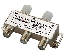 Разветвитель Splitter на 4TV 5-1000 MHz без штекера
