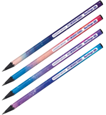 Карандаш ч/гр Berlingo Universe заточенный черное дерево 320764