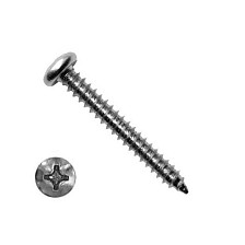 Шуруп 6,3х70 DIN7981 полуцилиндр 4шт (упак)