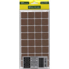 Накладка для ножек войлочная 25х25мм (32 шт)