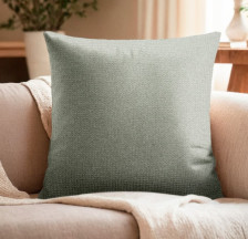 Наволочка декоративная полиэстер Glare зеленый 45х45 Этель