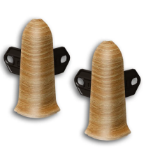 Угол наружный Идеал Классик дуб коньячный с кронш 