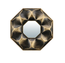 Зеркало декоративное "Руан", бронза, D10 см /24 QWERTY