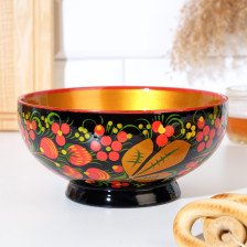 Чашка деревянная Ягодка 16х7 см хохлома 838831