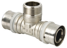 Тройник пресс 26х1"х26 ц/ш/ц VALTEC VTm.233.N.260626