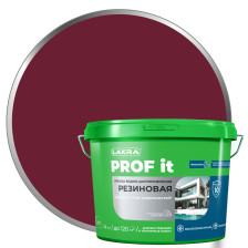Краска резиновая PROF IT RAL 3005 винно-красный (14кг) Лакра