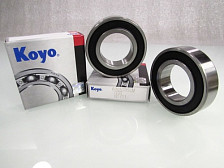 Подшипник шариковый радиальный однорядный с уплотнениями 6000 2RS KOYO 10х26х8мм