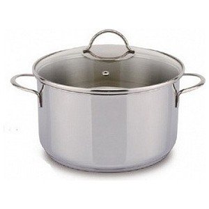 Кастрюля нержавеющая сталь 5,5 л с крышкой Pretty SH05553