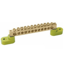 Шина N нулевая ШНИ-6х9-10 У2-С 2-изолятора ИЭК