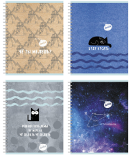 Тетрадь 60 л клетка BG Че ты мелешь? на гребне