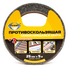 Лента противоскользящая 25ммх5м AVIORA 302-018