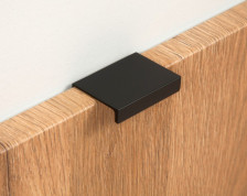 Ручка торцевая RT109BL 32мм черный матовый