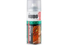 Лак аэрозольный универсальный яхтный 520 мл KUDO