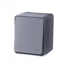 Выключатель 1-м открытой установки ATN544011 IP54 Atlas Design Profi54 антрацит