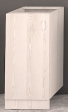 Стол рабочий кухонный 400х510х820 мм без столешницы левый/правый Дуб Крафт белый / Белый