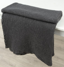 Плед лен рис 1 цв 744 165х220 Орша