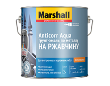Грунт-эмаль ANTICORR AQUA BС (2л) Marshall 