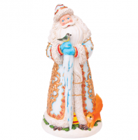 Фигурка Дед Мороз с птичками 25см 79108