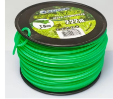 Леска Хопер ECO-LINE звезда 3 мм х 3LB 222 м бобина зеленая