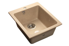 Мойка 430х510 искусственный камень (302) песок GF-P505