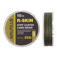 Материал поводковый Nautilus R-Skin 20lb 10м Camou Green