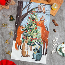 Полотенце саржа 40х73 Этель New year forest 7182028