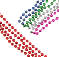 Бусы 270см 8 мм Шарики, цвета микс 