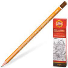 Карандаш чернографитный 4B Koh-i-noor заточенный 1500