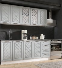 Кухня Агава 1,6 м антрацит