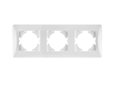 Рамка 3-м С1130-001 белый