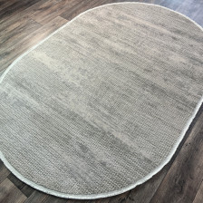 Ковер VIERE A886C  GREY-GREY 0,8х1,5м овал