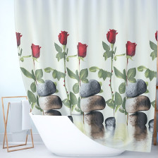 Штора для ванной комнаты 200х200см JACKLINE BS-12005 полиэстер