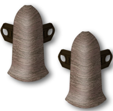 Угол наружный Идеал Классик орех миланский с кронштейном 55 мм