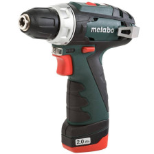 Винтоверт METABO PowerMaxx BS 10,8 Li 2А/ч, 2 Аккумулятора 600080500