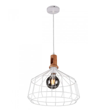 Люстра IM MD.0911-1-P WH H1000 D360 1х60W E27