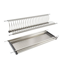 Посудосушитель двухуровневый 700мм нержавеющая сталь SU02