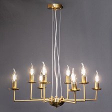 Светильник DW2102/8A GAB бронза Е14/40W SHGN22