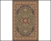 Ковер Isphahan 0,65х1,35 дизайн 77801 Green
