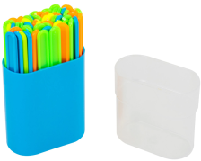 Счетные палочки 50 шт в пластиковом пенале Пифагор