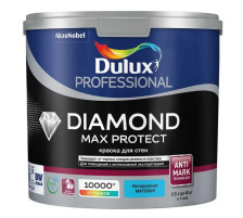 Краска интерьерная Diamond Max Protect матовая BW (2,5л) Dulux