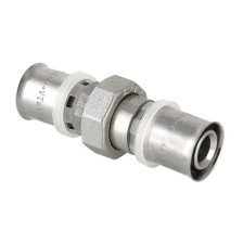 Патрубок пресс разъемный прямой 26х26 ц/ц VALTEC VTm.263.N.002626