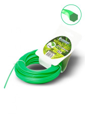 Леска Хопер ECO-LINE шестигранник 2,4 мм х 15 м блистер зеленая