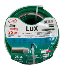 Шланг 3/4  армирмированный 3/4"х25м LUX 10Бар 3-х слойн GLQ