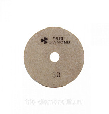 Круг гибкий шлифовальный алмазный "ЧЕРЕПАШКА" 100 №30 TRIO DIAMOND
