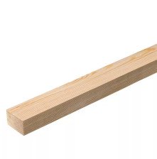 Брус 30х50мм 3м (+/- 0,05 м) сухой строганный профилированный (ХВОЯ)